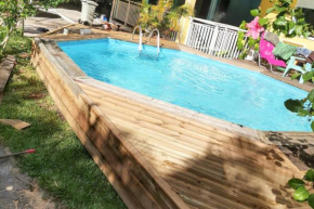 Bungalow confortable avec piscine au Gosier